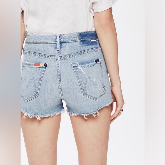 Mother Denim Easy Does It Shorts in Thanks for Nothin’ - Picture 1 of 8